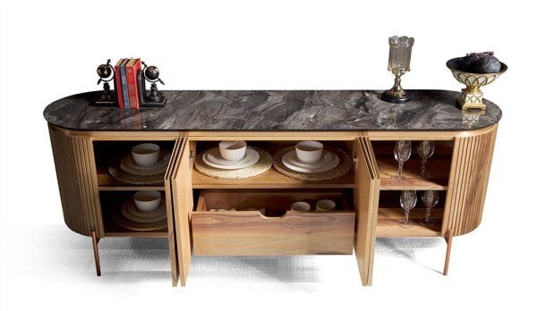 TESLA YEMEK ODASI - CEVİZ