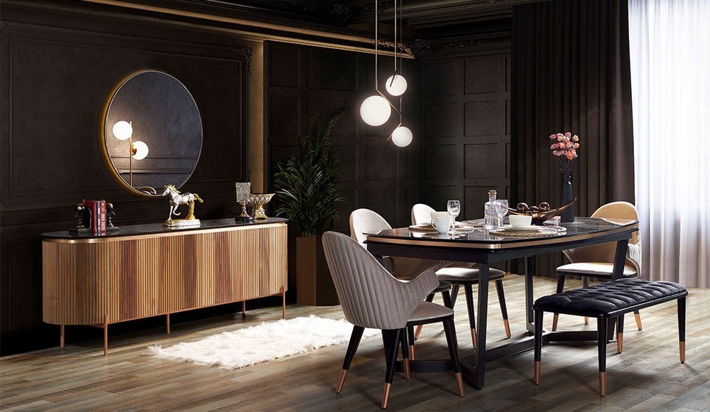 TESLA YEMEK ODASI - CEVİZ