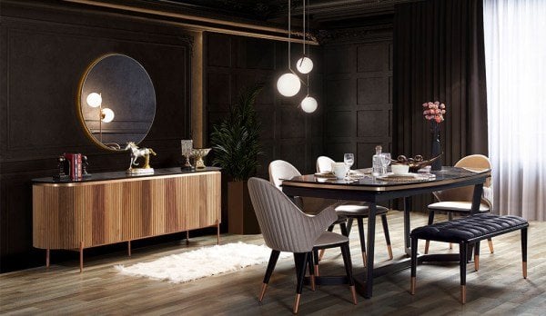 TESLA YEMEK ODASI - CEVİZ