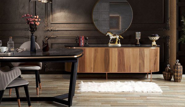 TESLA YEMEK ODASI - CEVİZ