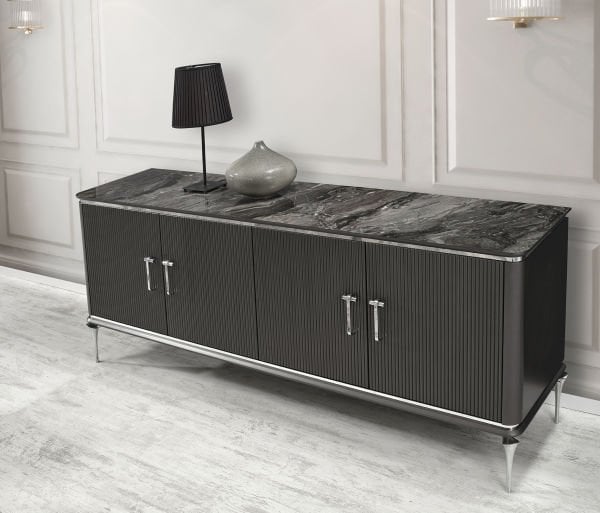 İNCİ YEMEK ODASI - ANTRASİT