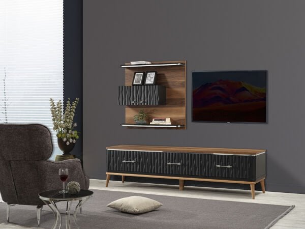 ZENDA TV ÜNİTESİ - ŞÖMİNELİ