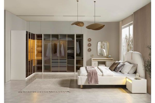 RİO DELUX KÖŞE DOLAPLI YATAK ODASI