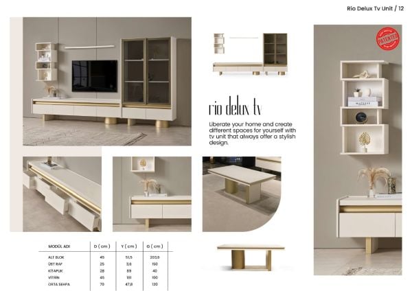 RİO DELUX TV ÜNİTESİ
