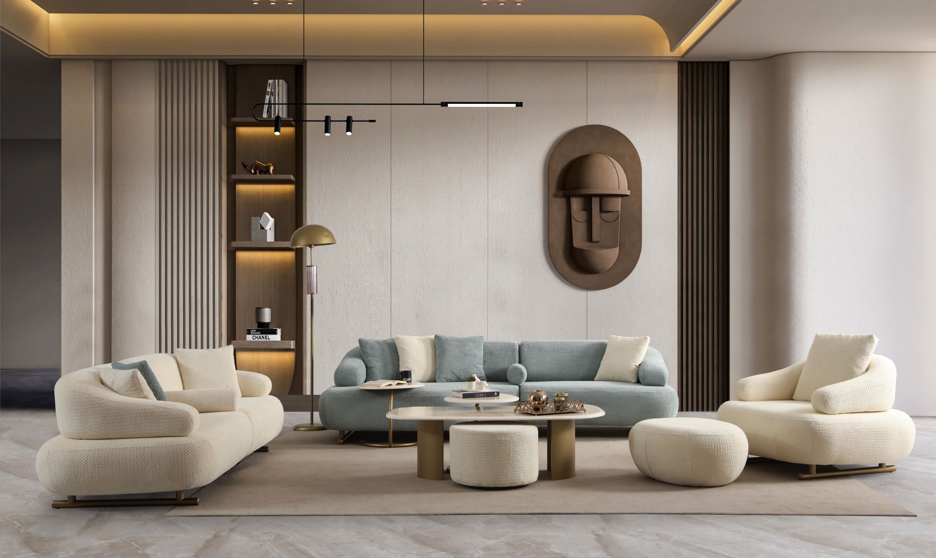 PRAG KOLTUK TAKIMI (KÖŞE + 3'LÜ + 1 BERJER)