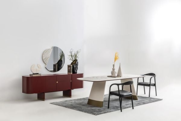 DELTA YEMEK ODASI - BORDO