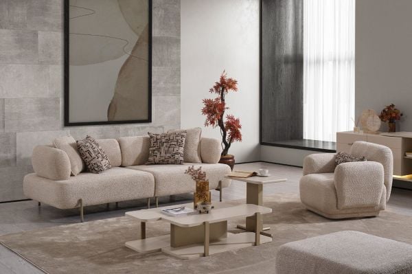 LİZBON KOLTUK TAKIMI (4+3+1)