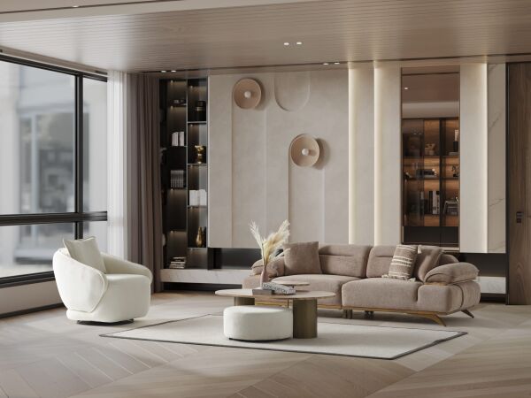 SAFİR - CEVİZ KOLTUK TAKIMI