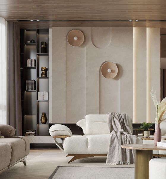 SAFİR - CEVİZ KOLTUK TAKIMI 4+3+1