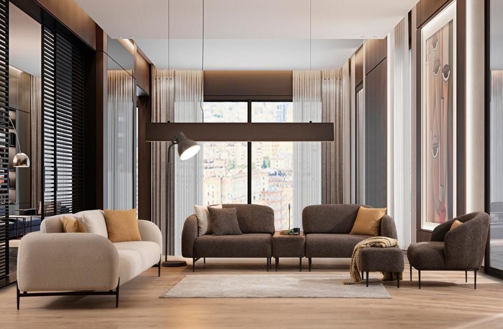 VALENCİA KOLTUK TAKIMI 4+3+1