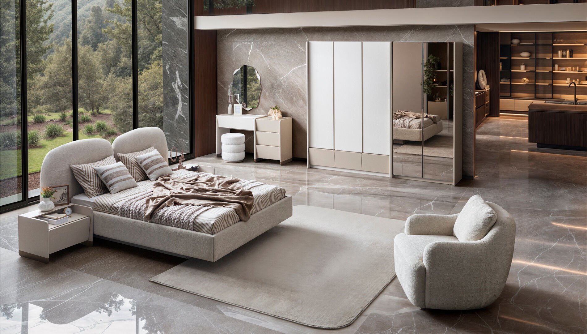 JAPANDİ YATAK ODASI