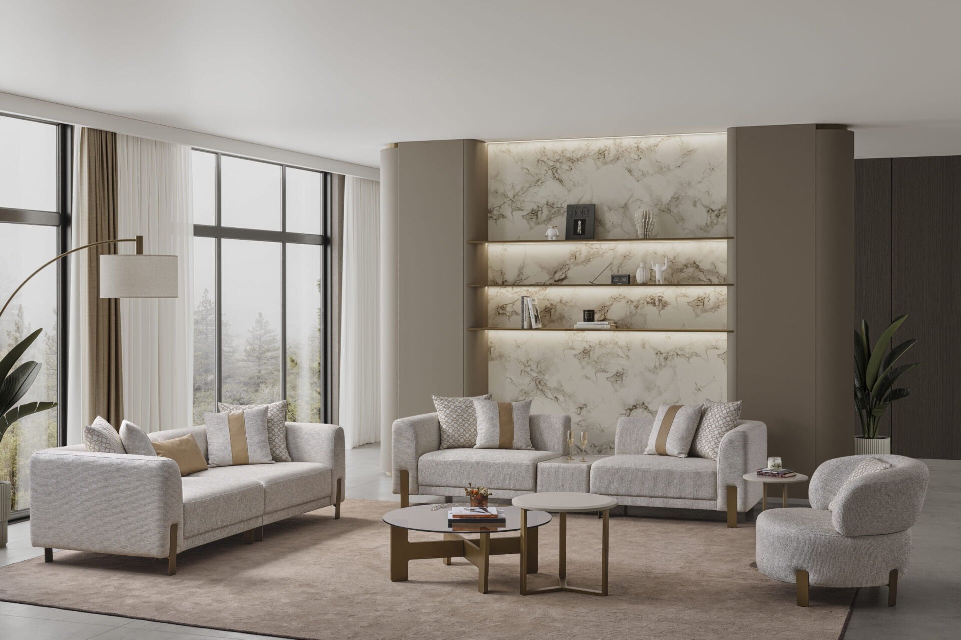 HERMES KOLTUK TAKIMI (4+3+1)